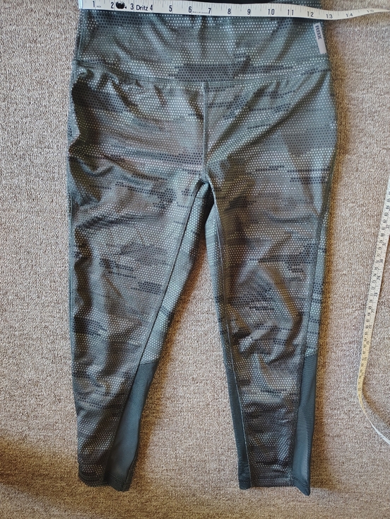 RBX Pants - RBX Women's Digital camo Leggings Crop XS Green Gray Stretch Athletic Pocket